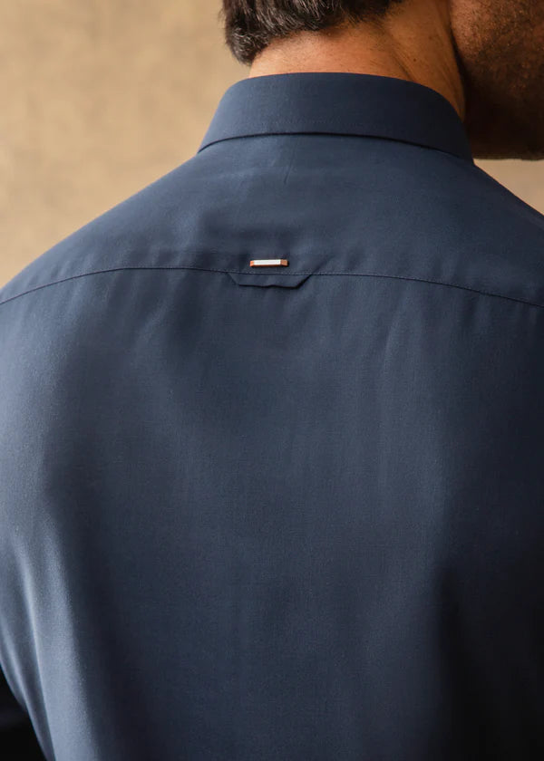 BLUE BUTTON DOWN KAMEEZ SHALWAAR