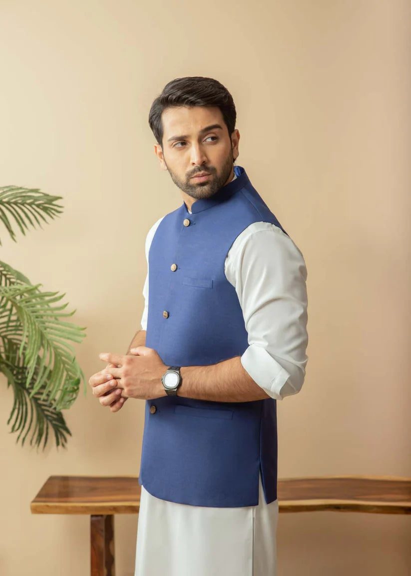 BLUE WAISTCOAT
