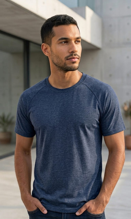Navy Heather T-Shirt